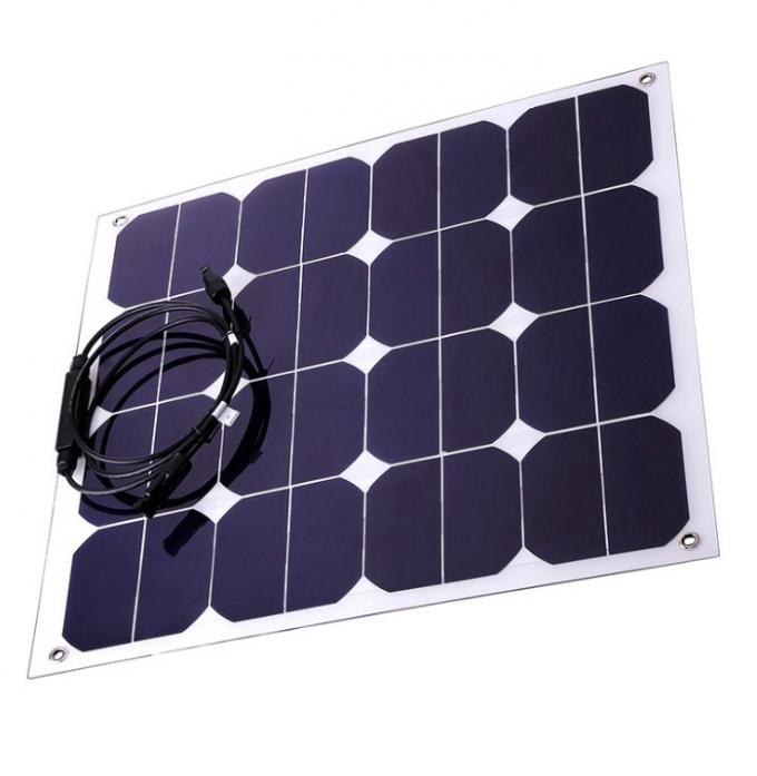 Półelastyczne panele słoneczne o mocy 110 W. 2