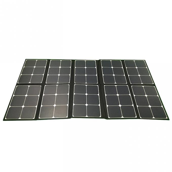 Lekkie przenośne składane panele słoneczne 200w na kemping 0