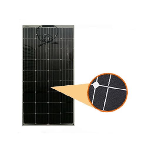 Cienkowarstwowe panele słoneczne ETFE o mocy 160 W do laminowania 0