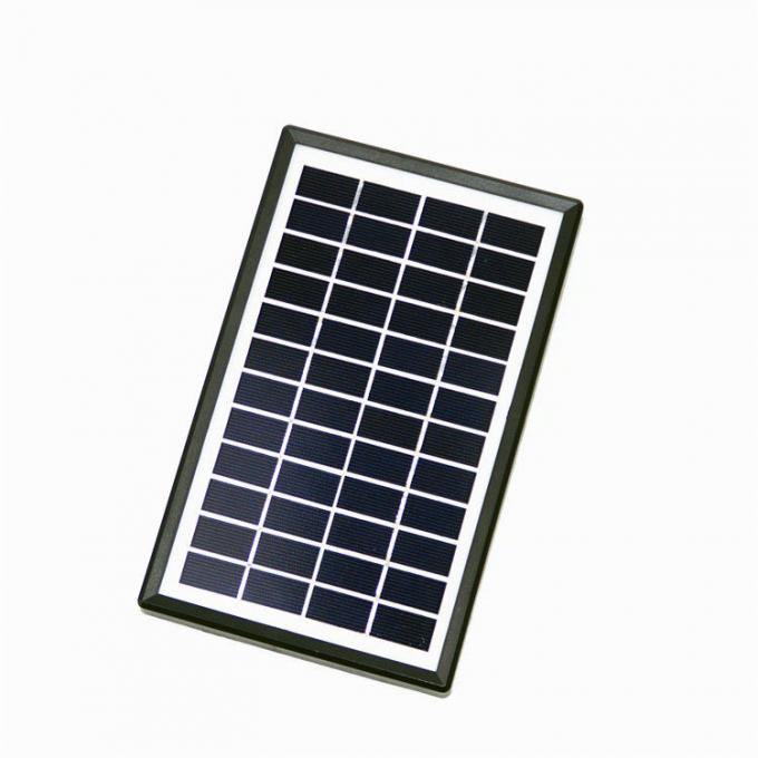 Wysokowydajne panele słoneczne laminowane szkłem 13 * 52 mm 3 W 12 V 0