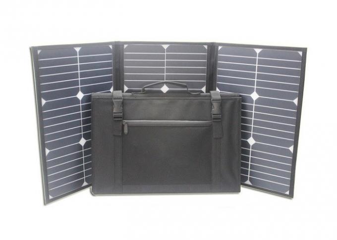 Monokrystaliczny składany panel słoneczny o mocy 90 W z torbą do przenoszenia 0